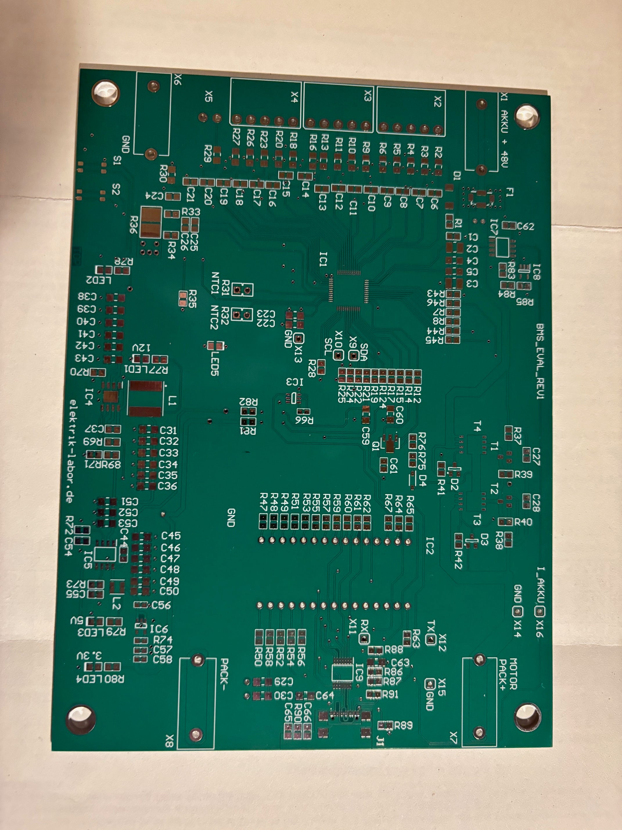 BMS von 4 Zellen bis 16 Zellen